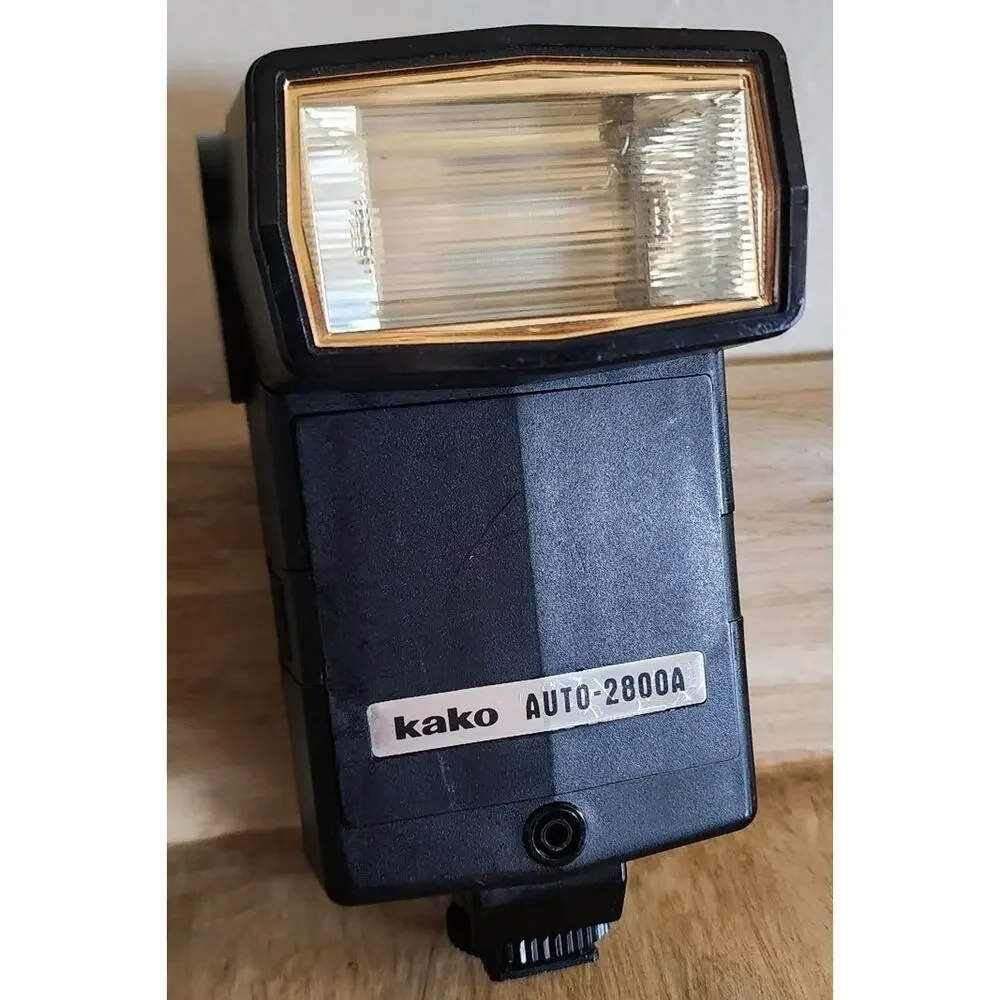 Vintage Kako Auto 2800A Camera Flash With Manual See Pictures Works
